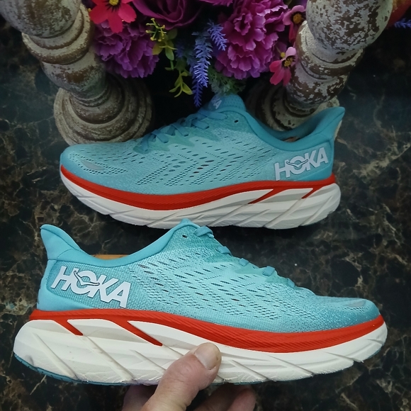 Hoka One Clifton 8 Comfort/Athletic Medical Field Shoes Size 10 for Women - Picture 1 of 12